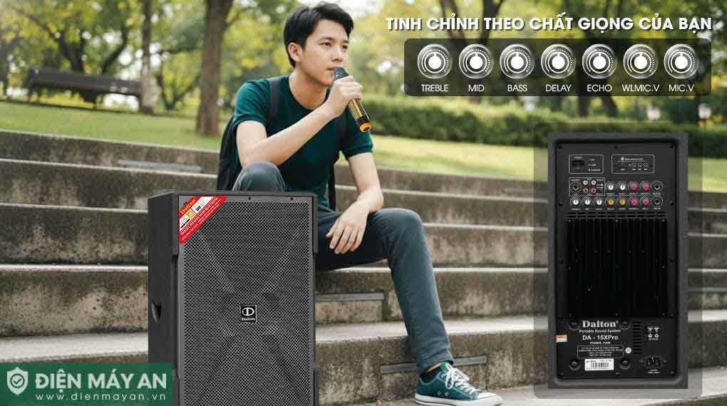 Loa kéo bình Dalton TS-15G700X Bass 40cm 700W